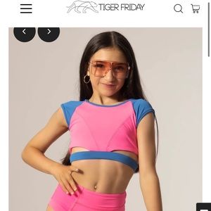 Tiger Friday Crop Top